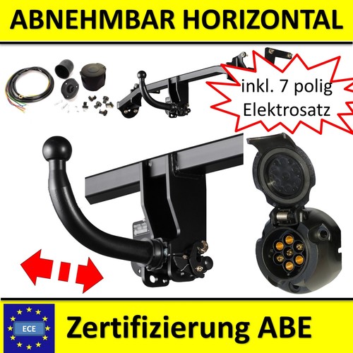 Anhängerkupplung abnehmbar - , +