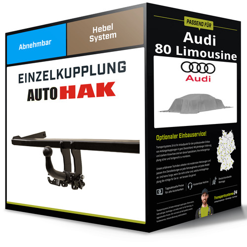 Abnehmbare anhängerkupplung - abnehmbare,
